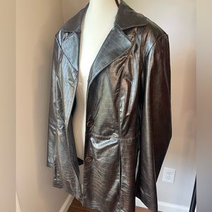 Leather coat 🔥 2 for 35